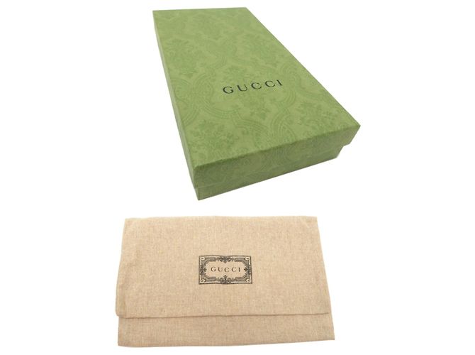 Cartera larga de piel negra de Gucci Negro - vista 9