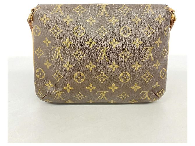Louis Vuitton Monogram Musette Tango Schultertasche Braun - Ansicht 11