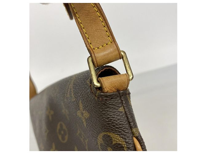 Louis Vuitton Monogram Musette Tango Schultertasche Braun - Ansicht 8