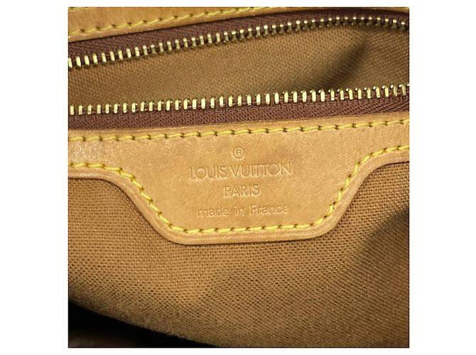 Sac Cabas Piano Monogram Louis Vuitton Marron - vue 5