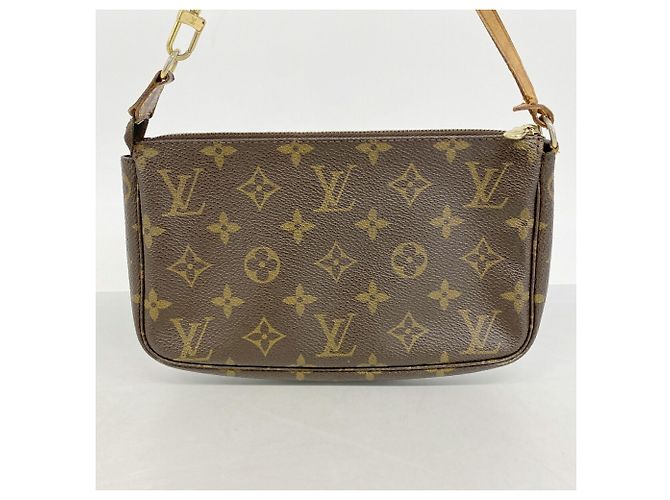 Louis Vuitton Monogram Pochette Accessoires M51980 Pouch Marrone - vista 10