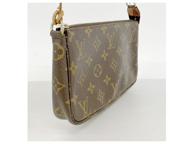 Louis Vuitton Monogram Pochette Accessoires M51980 Pouch Marrone - vista 2
