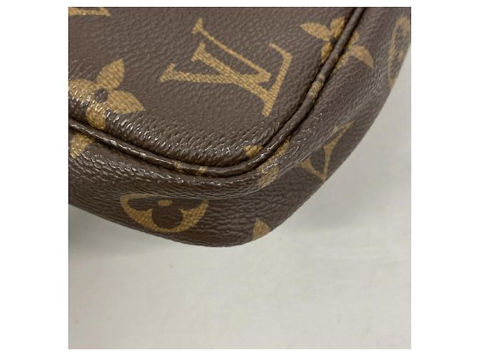 Louis Vuitton Monogram Pochette Accessoires M51980 Marrone - vista 9