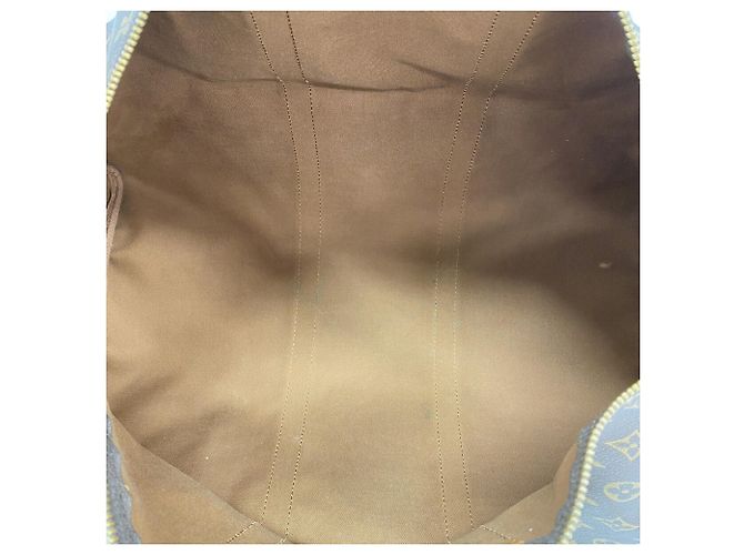 Louis Vuitton Boston Monogram Keepall Bandoulière 50 Braun - Ansicht 4