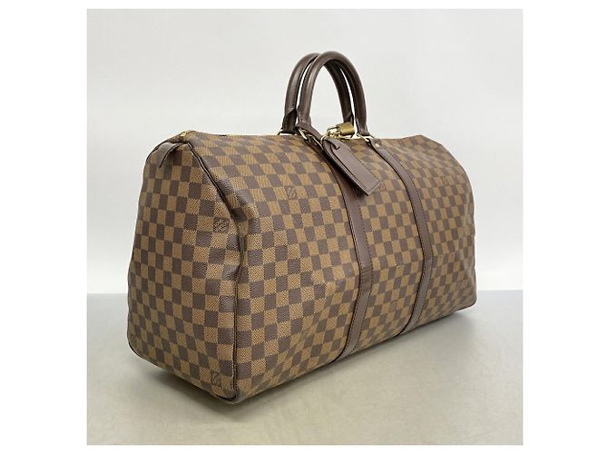 Louis Vuitton Damier Keepall 50 Boston Tasche Damier ebene - Ansicht 2