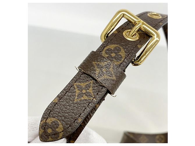 Saco Tote Louis Vuitton Monogram Sac Plat BB Marrom - vista 10