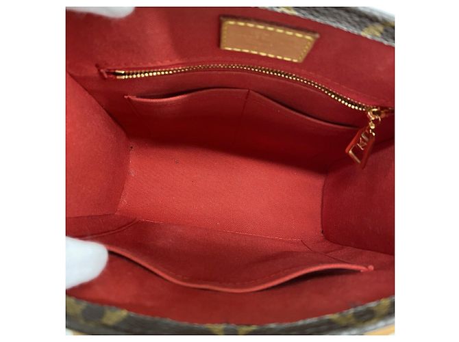 Saco Tote Louis Vuitton Monogram Sac Plat BB Marrom - vista 4