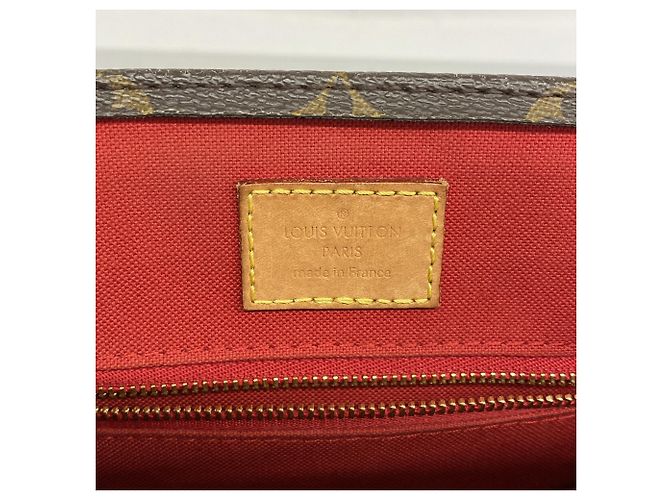 Saco Tote Louis Vuitton Monogram Sac Plat BB Marrom - vista 5