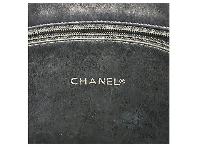 Chanel Matelassé Lammleder Chain Tote Bag Schwarz - Ansicht 5