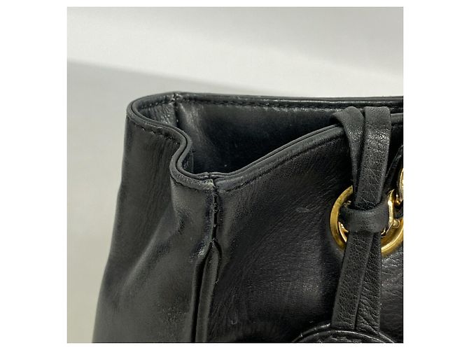 Chanel Matelassé Lammleder Chain Tote Bag Schwarz - Ansicht 6