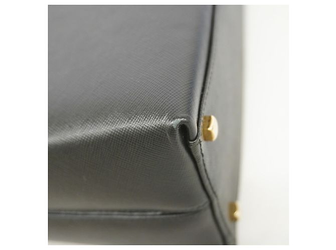 Borsa in pelle Gancini Salvatore Ferragamo Nero - vista 6
