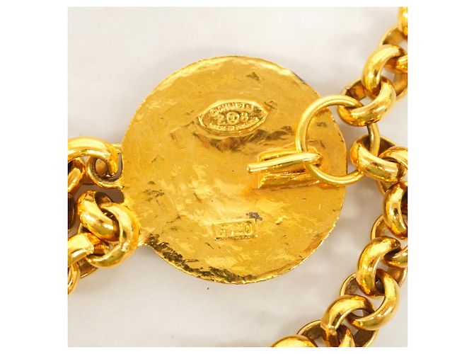 Cintura a catena dorata Chanel D'oro - vista 2