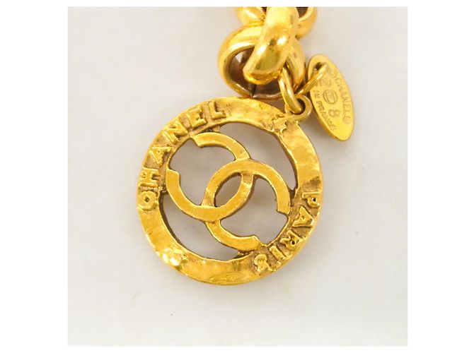 Cintura a catena dorata Chanel D'oro - vista 5