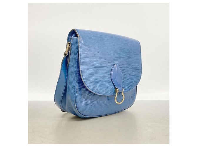 Bolso de hombro Louis Vuitton Epi Saint Cloud Azul - vista 2