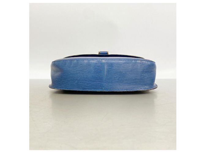 Bolso de hombro Louis Vuitton Epi Saint Cloud Azul - vista 3