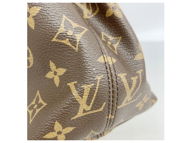 Bolso de hombro Louis Vuitton Monogram Graceful MM Beige - vista 10