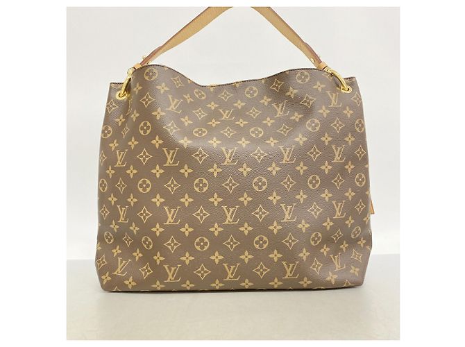 Bolso de hombro Louis Vuitton Monogram Graceful MM Beige - vista 16