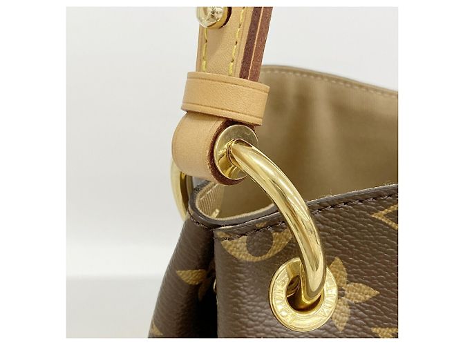 Bolso de hombro Louis Vuitton Monogram Graceful MM Beige - vista 8