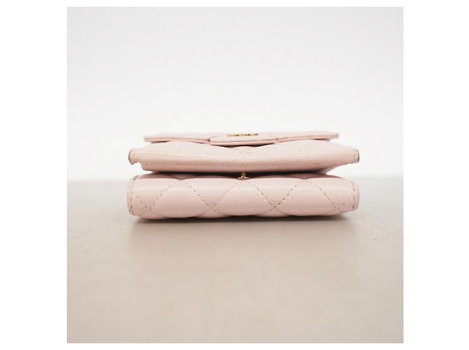 Cartera tri-fold Chanel rosa - vista 2