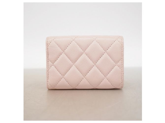 Cartera tri-fold Chanel rosa - vista 7