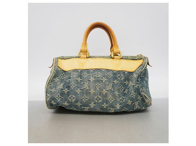 Louis Vuitton Monogram Denim Neo Noe Speedy Handtasche Blau - Ansicht 10