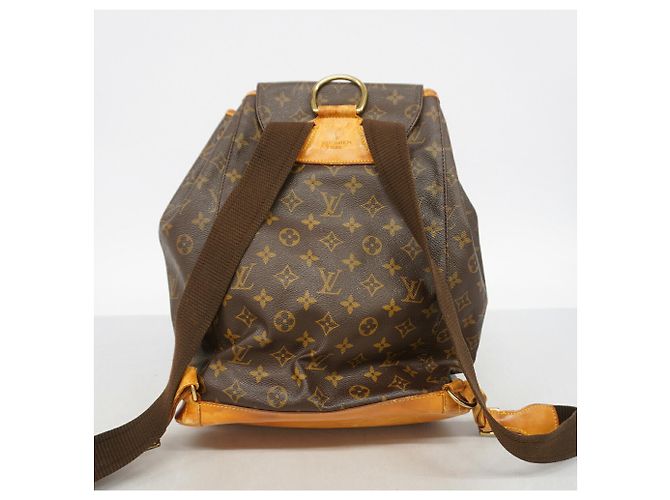 Louis Vuitton Monogram Montsouris GM Rucksack Braun - Ansicht 12
