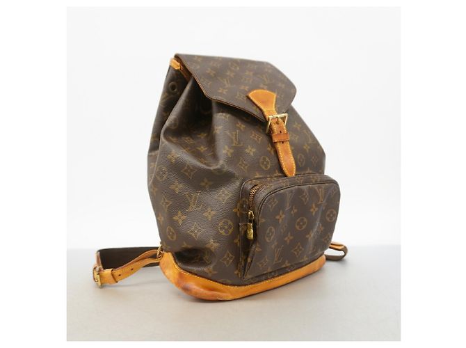 Louis Vuitton Monogram Montsouris GM Rucksack Braun - Ansicht 2