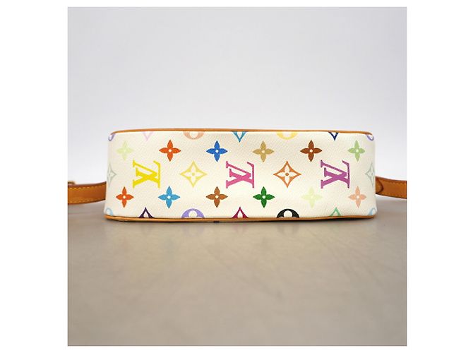 Sac à épaule Louis Vuitton Monogram Multicolor Sologne Blanc - vue 3