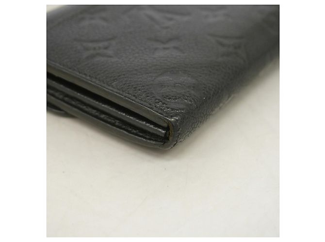 Louis Vuitton Monogram Empreinte Portefeuille Sarah Long Wallet Nero - vista 6