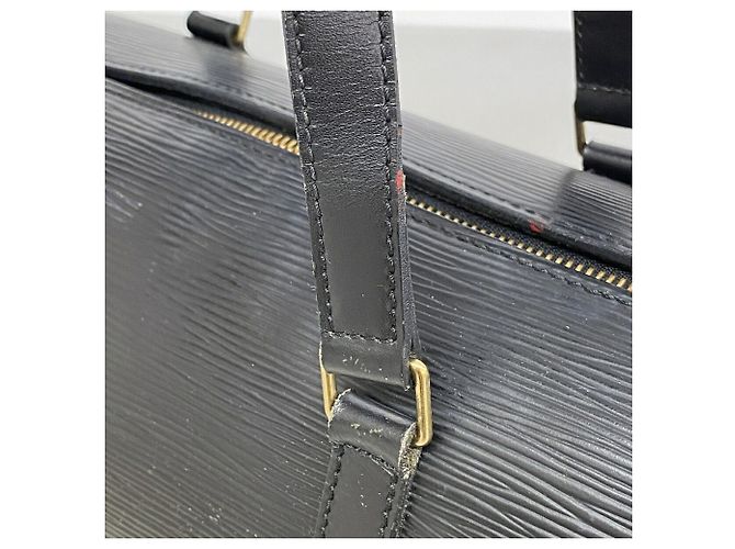 Louis Vuitton Epi Soufflot Handtasche Schwarz - Ansicht 9