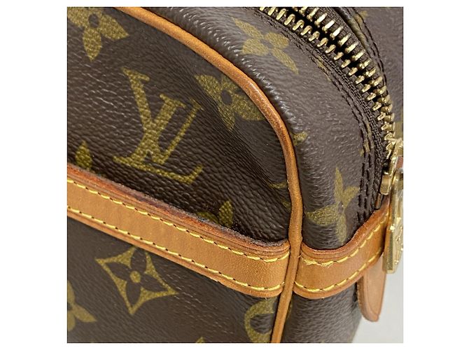 Borsa a pochette Louis Vuitton Monogram Compiegne 23 Marrone - vista 7