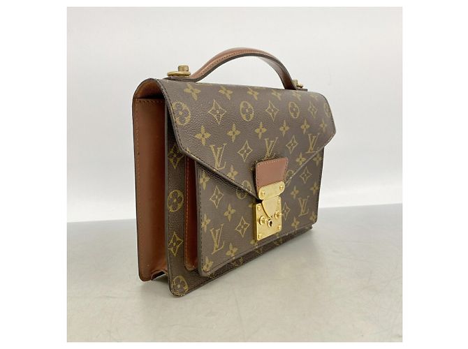 Louis Vuitton Monogram Monceau 26 Handtasche Braun - Ansicht 2