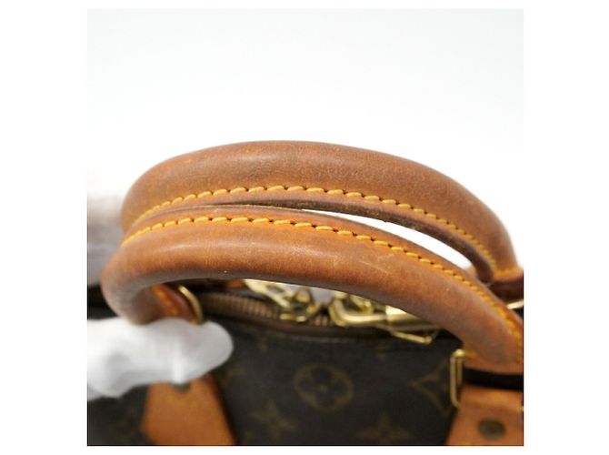 Louis Vuitton Alma Monogram Handtasche Braun - Ansicht 7