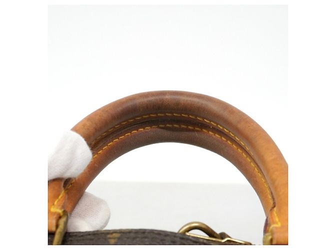 Louis Vuitton Alma Monogram Handtasche Braun - Ansicht 8