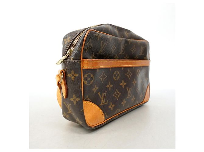 Sac à épaule Louis Vuitton Monogram Trocadero 27 Marron - vue 2