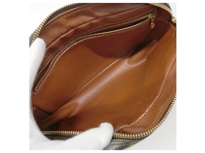 Sac à épaule Louis Vuitton Monogram Trocadero 27 Marron - vue 4