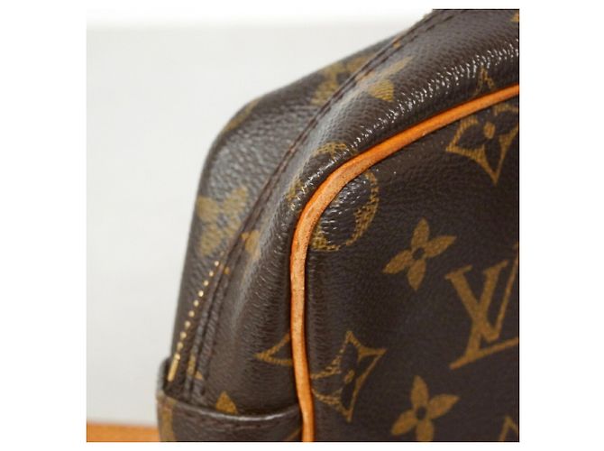 Sac à épaule Louis Vuitton Monogram Trocadero 27 Marron - vue 7
