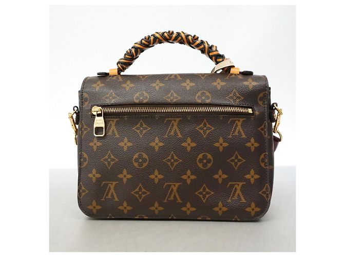 Bolsa Louis Vuitton Monogram Pochette Metis MM Marrom - vista 12