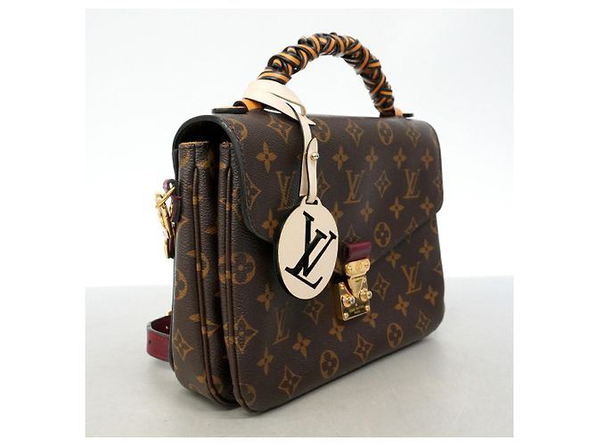 Bolsa Louis Vuitton Monogram Pochette Metis MM Marrom - vista 2