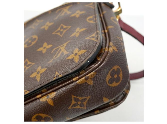 Bolsa Louis Vuitton Monogram Pochette Metis MM Marrom - vista 6