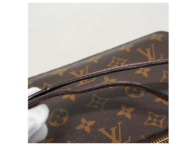 Bolsa Louis Vuitton Monogram Pochette Metis MM Marrom - vista 9