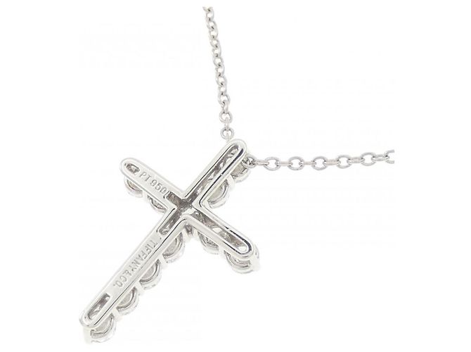Autre Marque Tiffany Small Cross Halskette - Ansicht 3