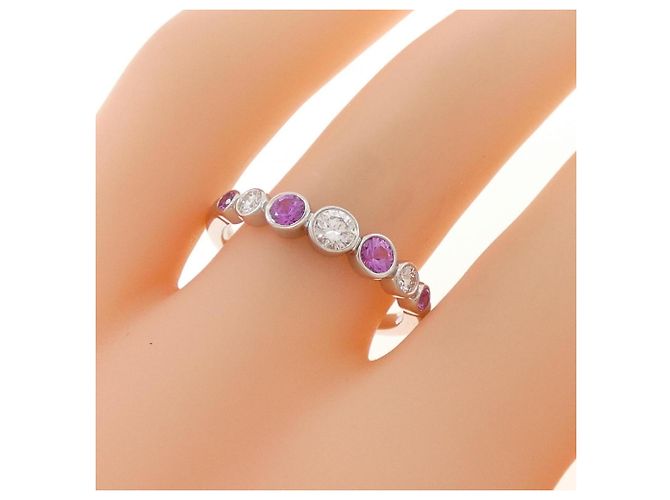 Autre Marque Anillo Tiffany Jazz Graduated - vista 5