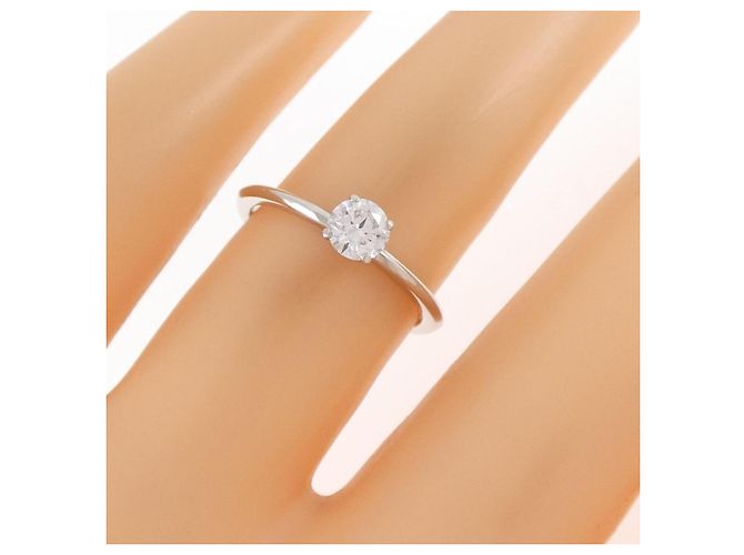 Autre Marque Anillo Tiffany True 0.30CT - vista 5