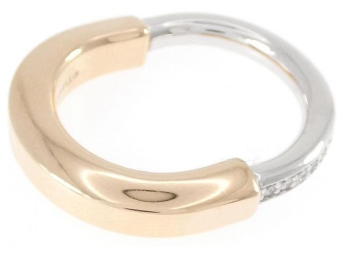 Autre Marque Tiffany & Co. Rock Ring in Roségold und Weißgold - Ansicht 3