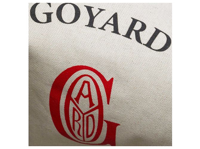 Goyardine Blue Reversible Belharra Tote Goyard Blau Marineblau - Ansicht 5