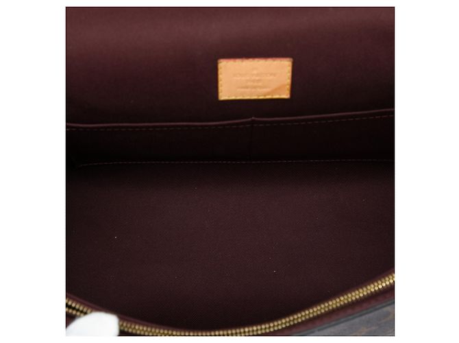 Louis Vuitton Brown Monogram Cluny MM Marrom - vista 4