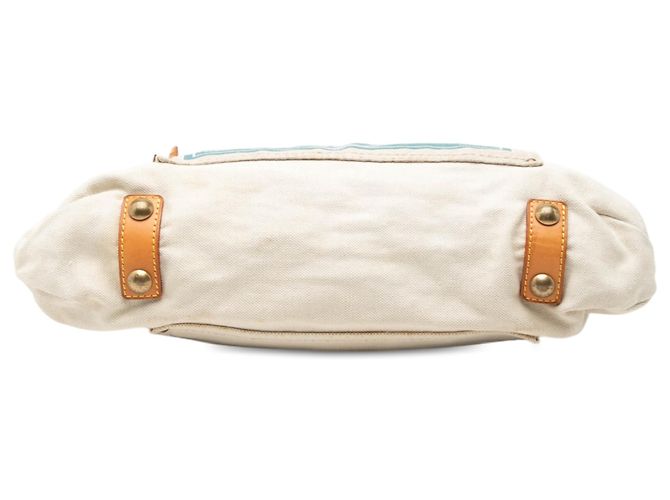 Louis Vuitton Beige Cruise Line Globe Shopper Tote MM - vista 3