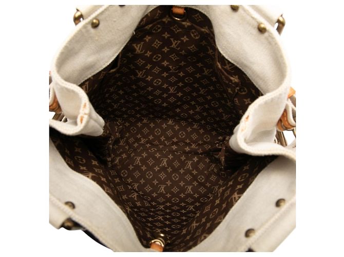 Louis Vuitton Beige Cruise Line Globe Shopper Tote MM - vista 4
