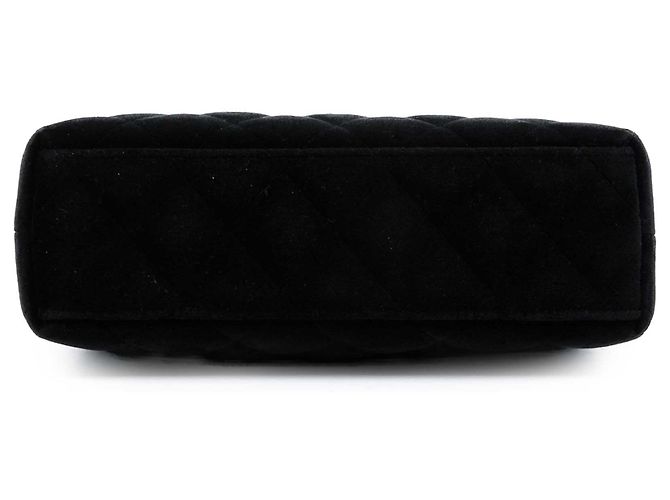 Borsa Shopper Kelly Nano in velluto nero Chanel - vista 3